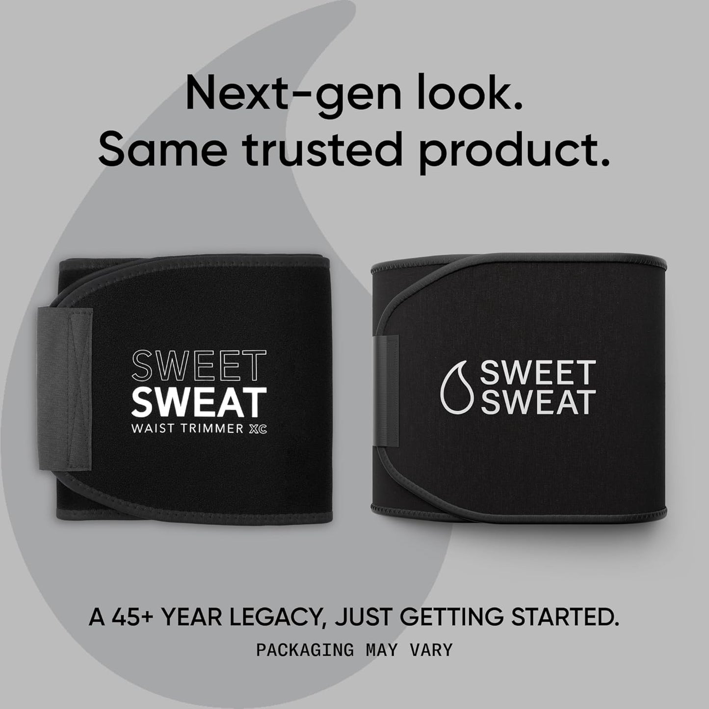 Sweet Sweat Waist Trimmer Extra-Coverage (XC) - Premium Fitness Belt W/More Waist Coverage for a Better Sweat